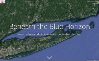 Beneath the Blue Horizon Story Map Screen Capture